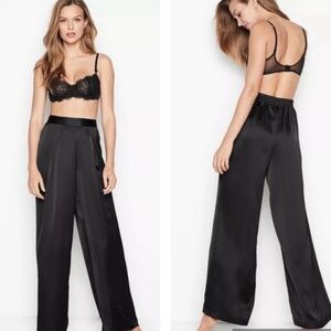 Victoria's Secret Dark Satin Loungewear‎